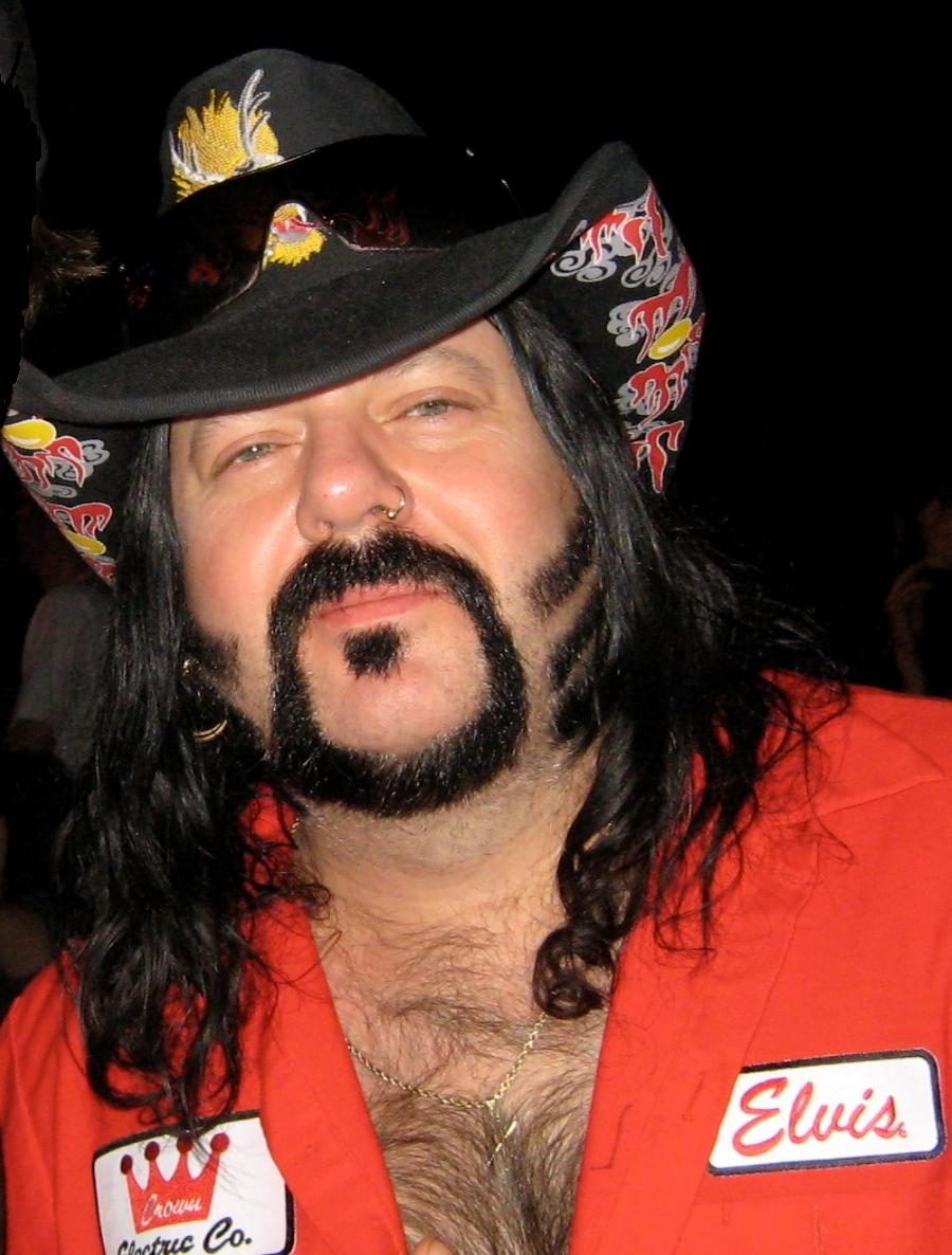 Vinnie Paul of Pantera photographed in April 2008