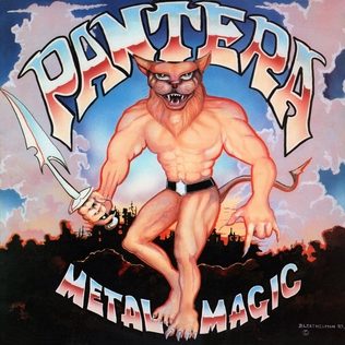 Pantera's Metal Magic album cover from 1983