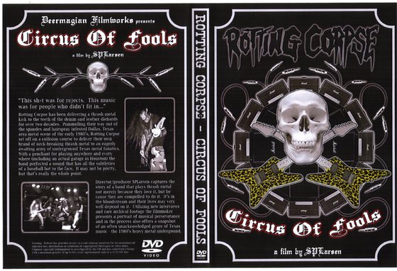 Circus of Fools DVD packaging.