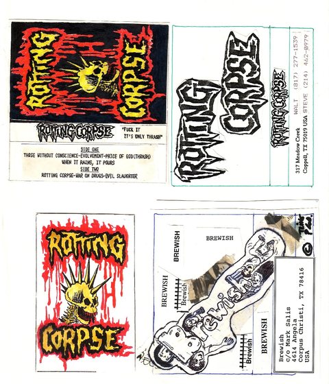 Original demo artwork and layouts.