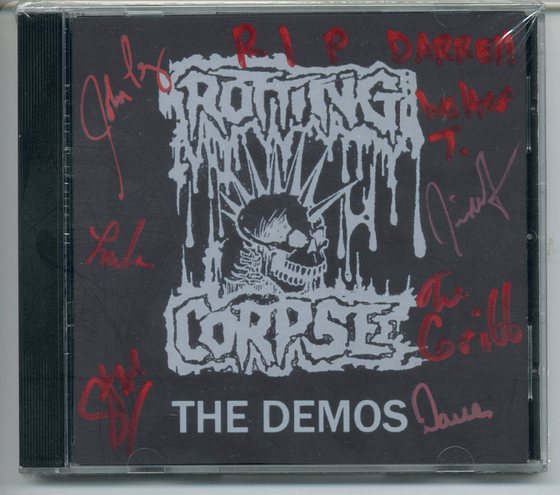 A signed copy of The Demos, 2005.