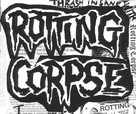 The Rotting Corpse logo.