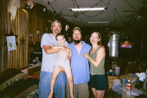 Dimebag Darrell with the Mulqueens.