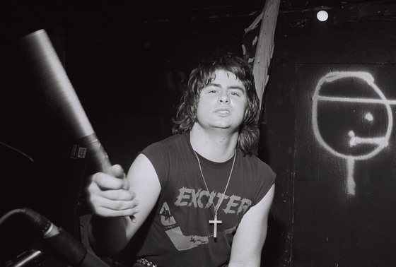 Drum kit, mid-1980s.