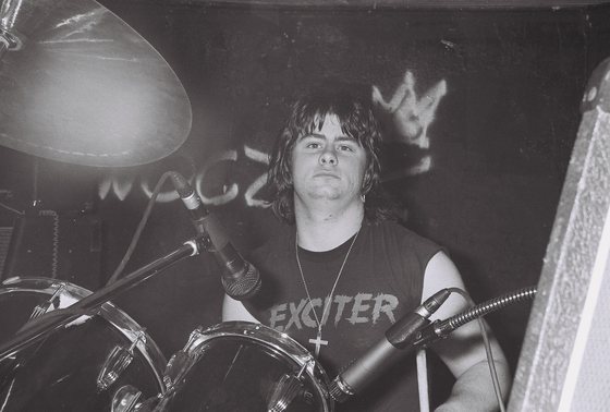 Behind the kit.