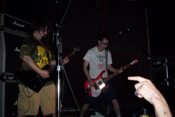 Two on one microphone.