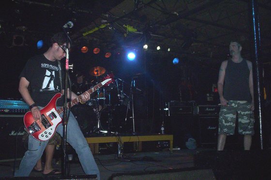 Steve Murphy on bass, May 21st, 2005.