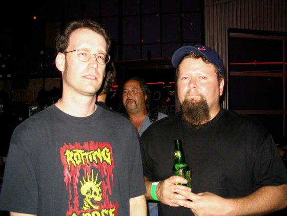 Steve Murphy with Rodney Dunsmore of Devastation.