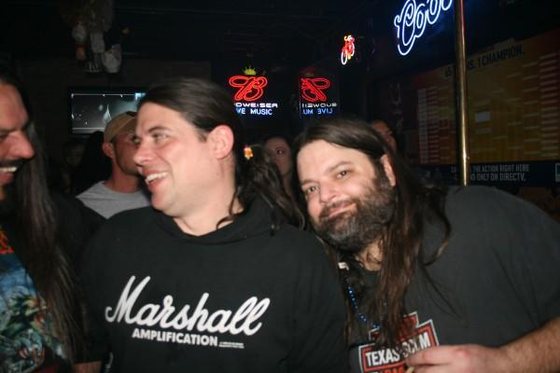 Walt Trachsler and Luke Brewer, reunion era.