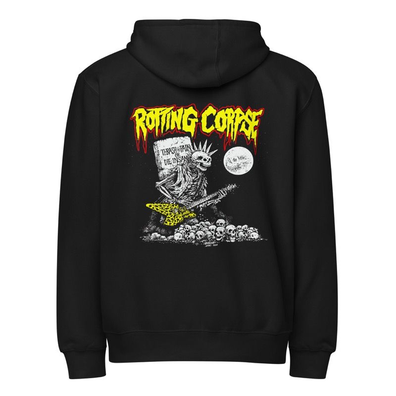 Thrash In Pain zip hoodie